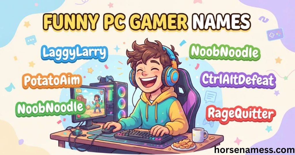 Funny PC Gamer Names