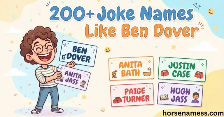 Joke Names Like Ben Dover