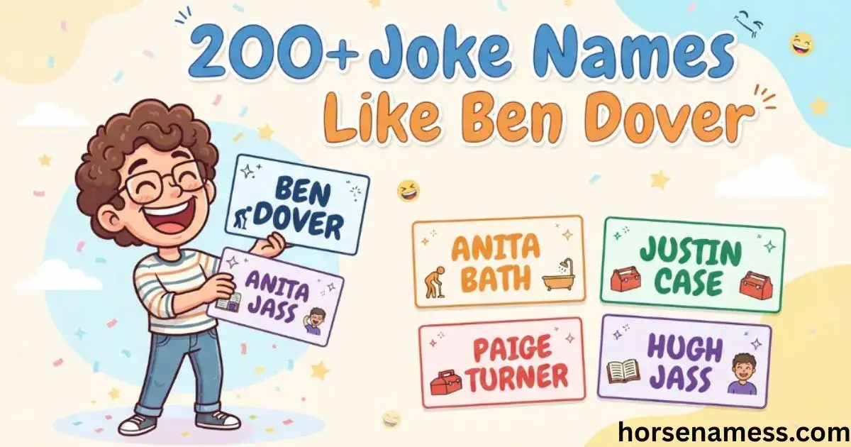 Joke Names Like Ben Dover