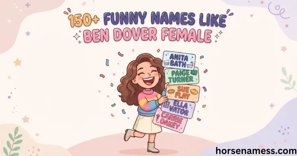 Funny Names Like Ben Dover Female