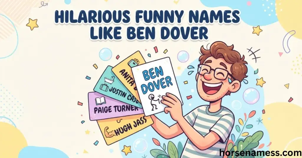 Hilarious Funny Names Like Ben Dover