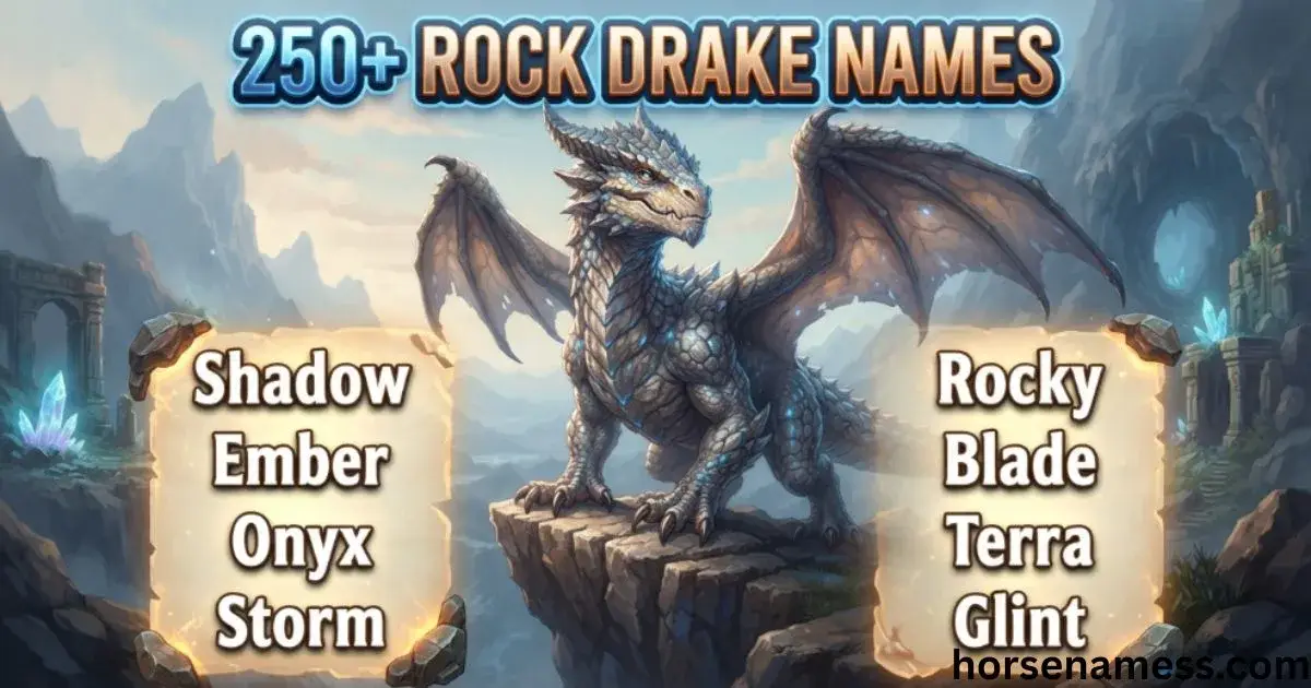 Rock Drake Names