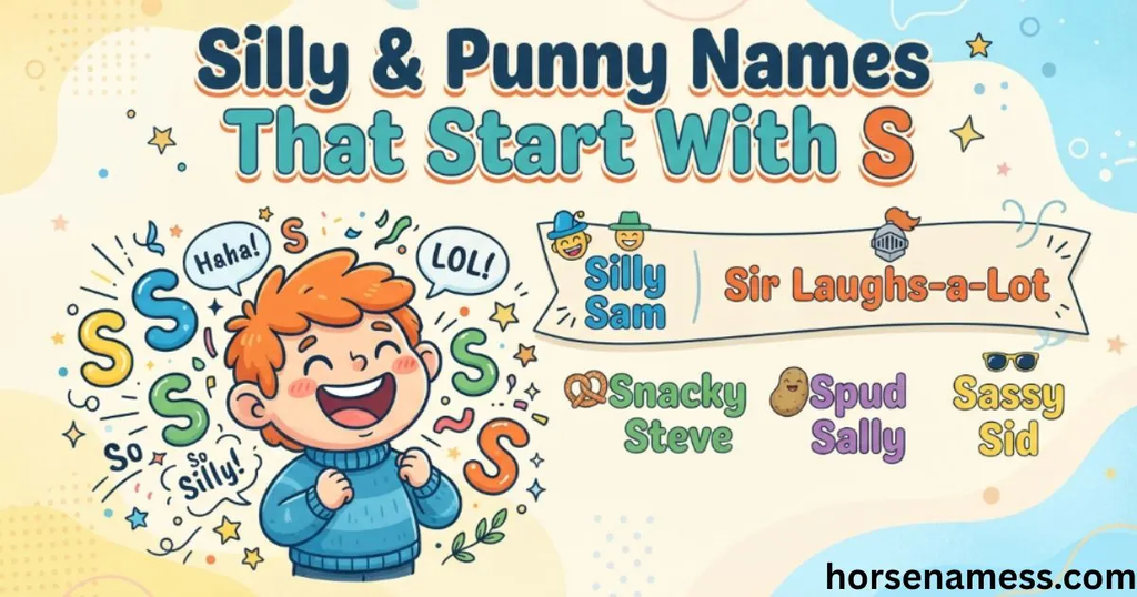 Silly & Punny Names that Start with S