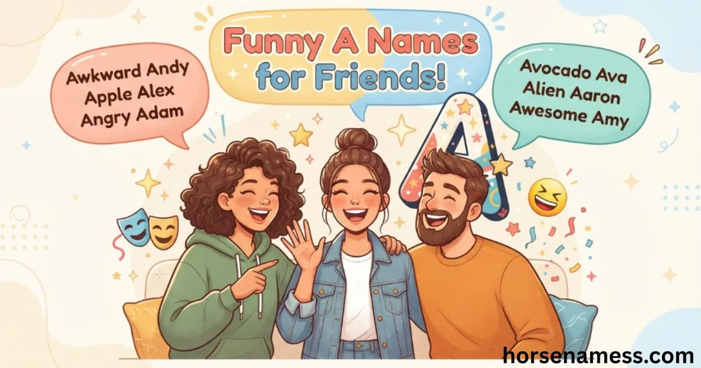 Funny A Names for Friends