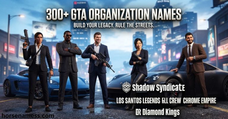 GTA Organization Names