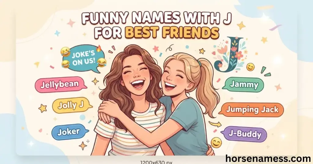 Funny Names With J For Best Friends