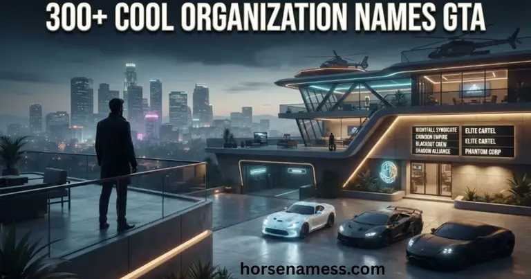Cool Organization Names GTA