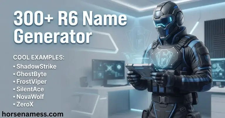 R6 Name Generator