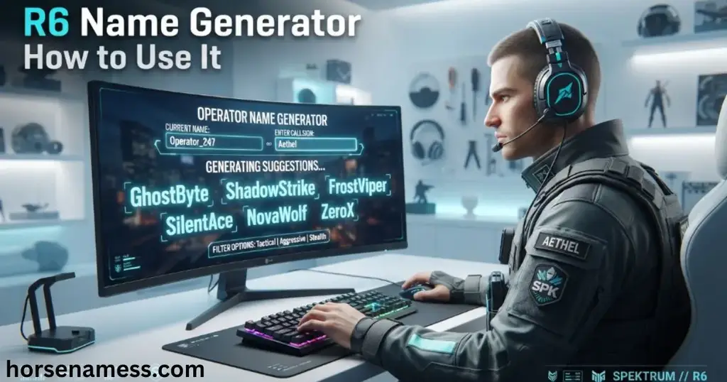 R6 Name Generator How to Use It