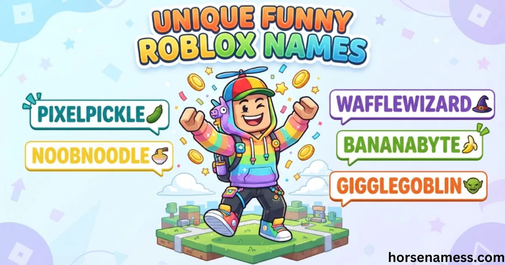 Unique Funny Roblox Names