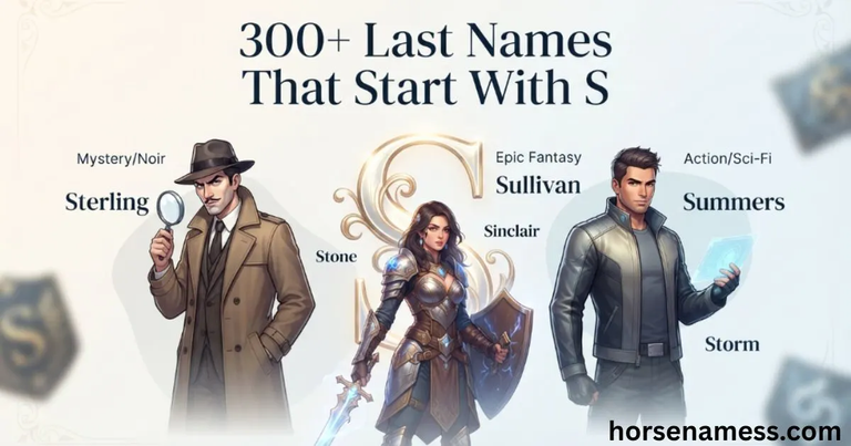Last Names That Start With S