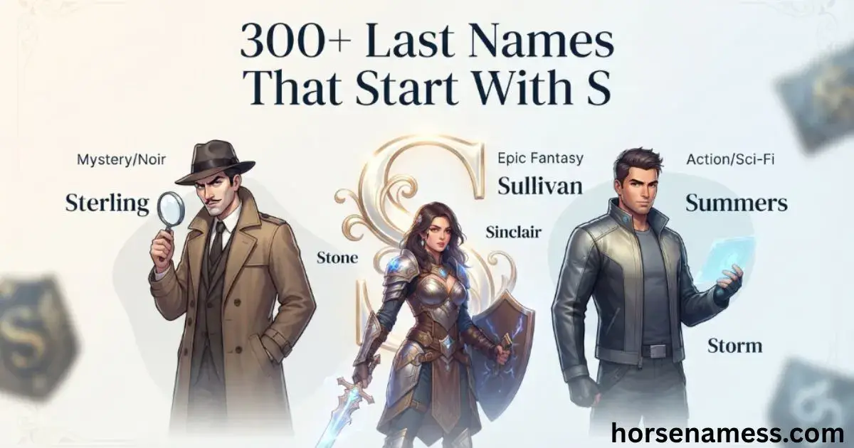 Last Names That Start With S