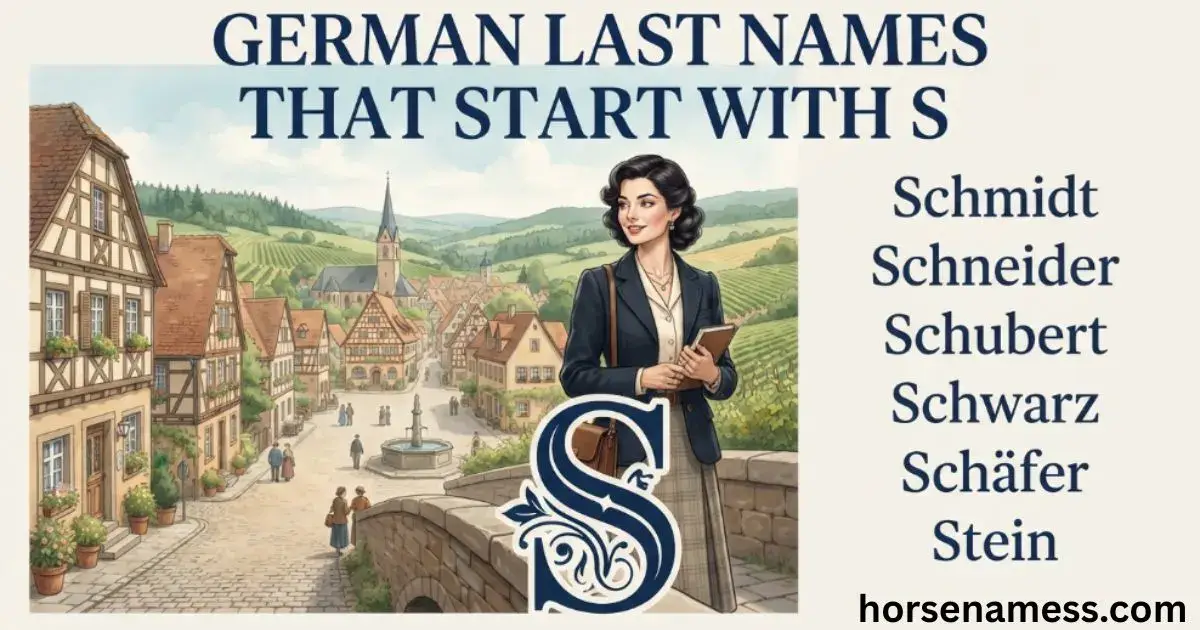 German Last Names That Start With S