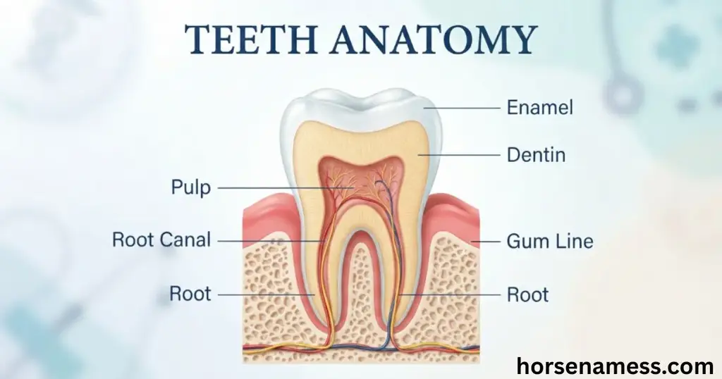 Teeth anatomy