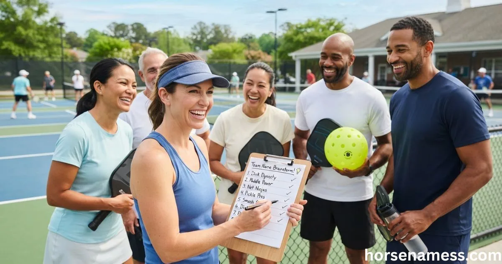 How to Choose a Pickleball Team Name