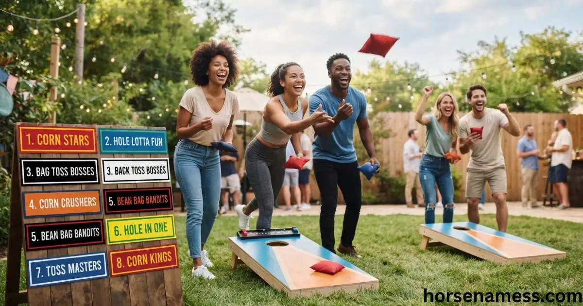 Corn Hole Team Names