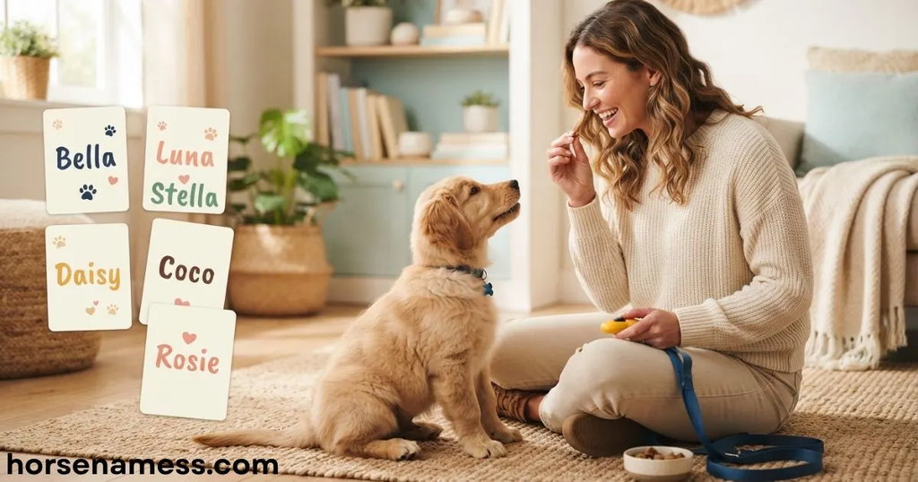 Help your pup learn their name
