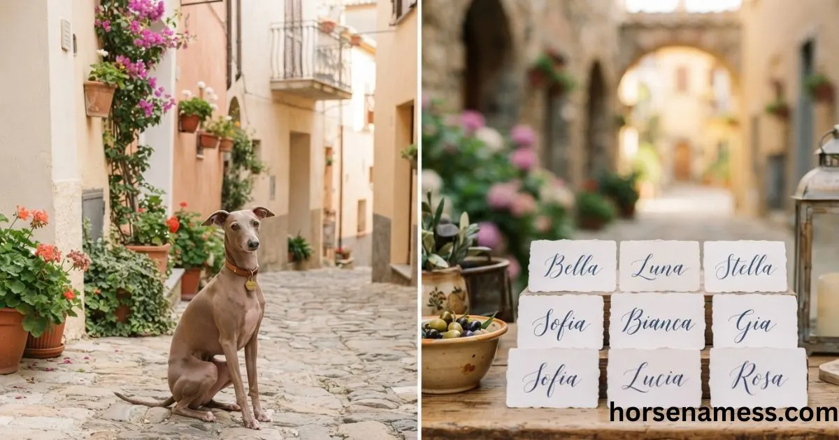 Italian Girl Dog Names