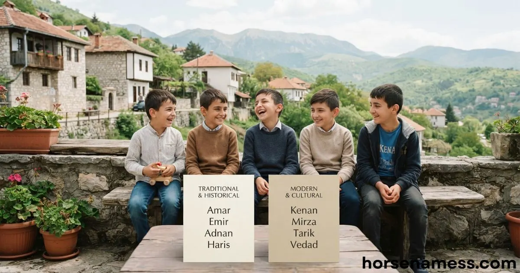 Bosnian Boy Names by Naming Style