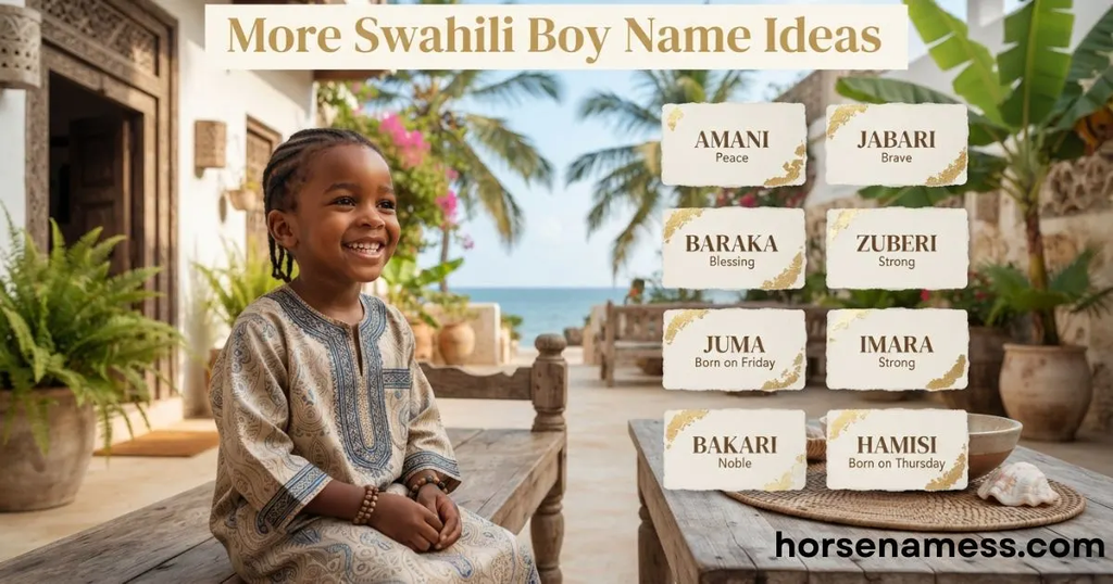 More Swahili Boy Name Ideas