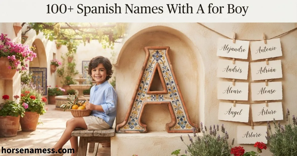 Spanish Names With A for Boy