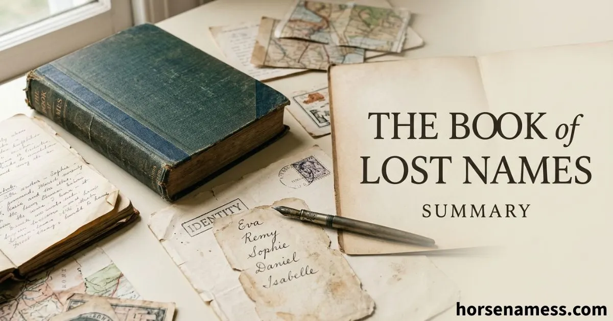 The Book of Lost Names Summary