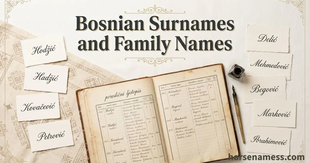 Bosnian Surnames and Family Names