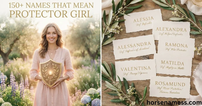 Names That Mean Protector Girl