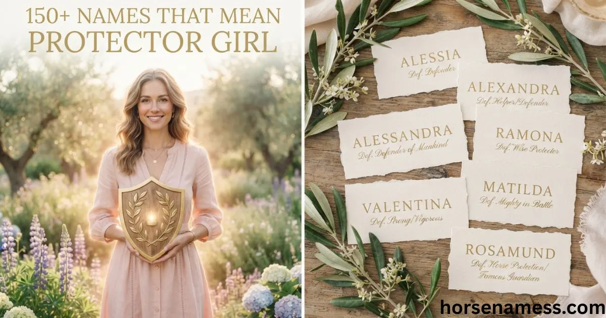 Names That Mean Protector Girl