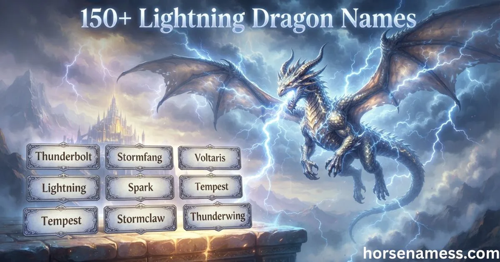 Lightning Dragon Names