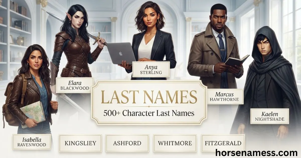 Character Last Names
